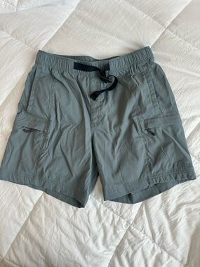 The North Face Men's Slate Cargo Shorts in Dusty Blue